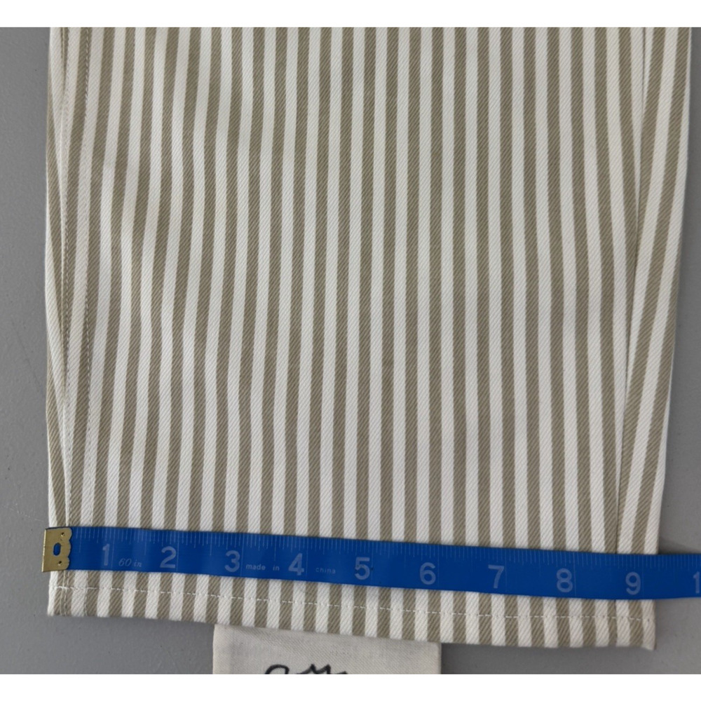 Citizens of Humanity Horseshoe Stripe Barrel Jeans Womens 27 Khaki Wide Leg READ - Picture 15 of 16